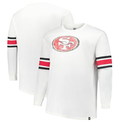'47 Big & Tall Premier Brex Long Sleeve T-Shirt - San Francisco 49ers T-shirts