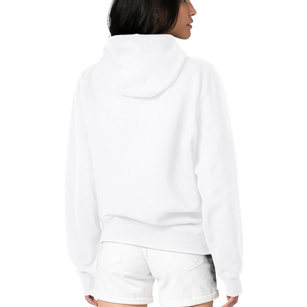 G-III 4Her by Carl Banks Women's Flowers Team Logo Graphic Fleece Pullover Hoodie - Washington Commanders Hoodies
