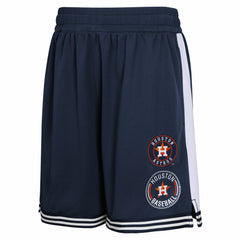 Navy Houston Astros Youth Infielder Shorts