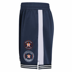 Navy Houston Astros Youth Infielder Shorts