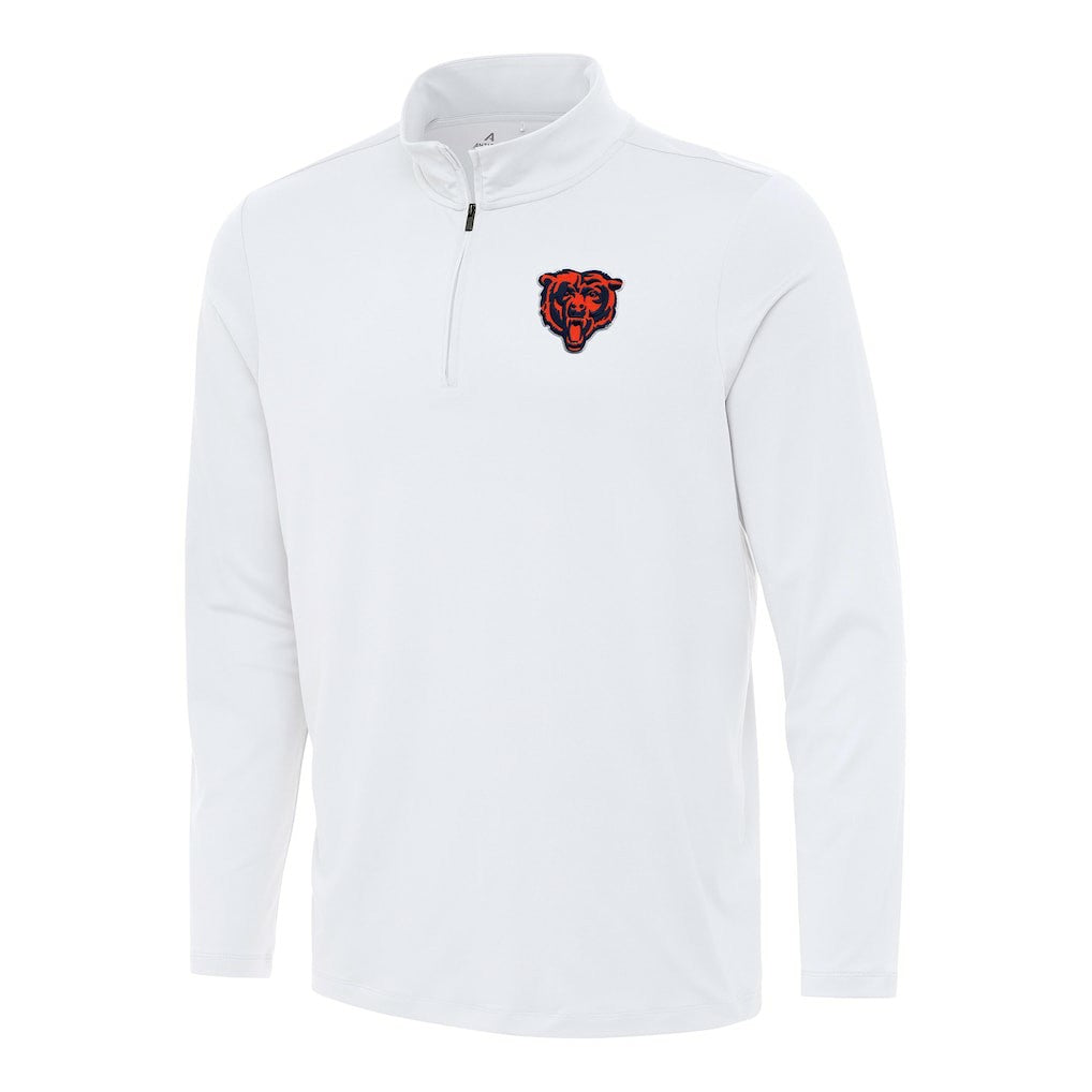 Antigua Reprocess Quarter-Zip Top - Chicago Bears Tops