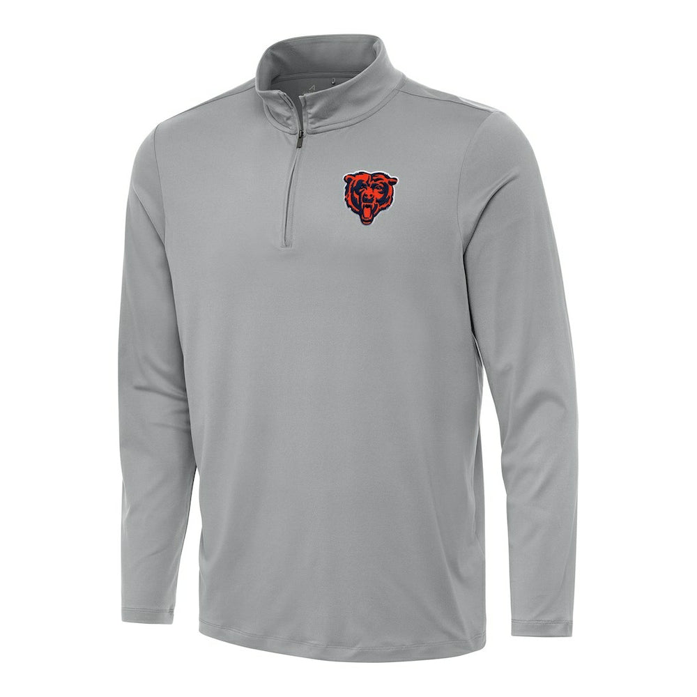 Antigua Reprocess Quarter-Zip Top - Chicago Bears Tops