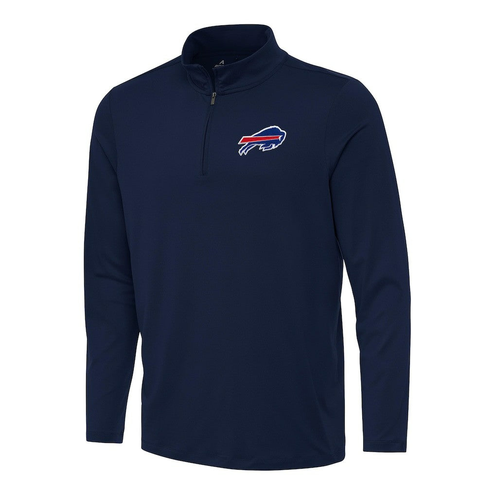 Antigua Reprocess Quarter-Zip Top - Buffalo Bills Tops