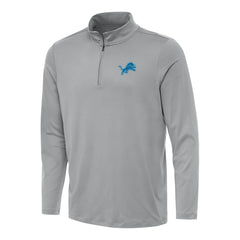 Antigua Reprocess Quarter-Zip Top - Detroit Lions Tops