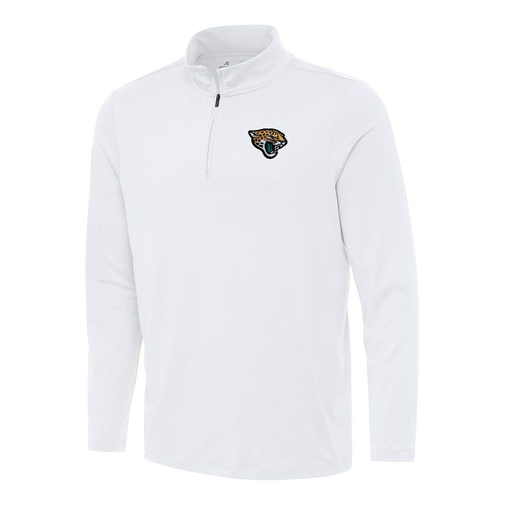 Antigua Reprocess Quarter-Zip Top - Jacksonville Jaguars Tops