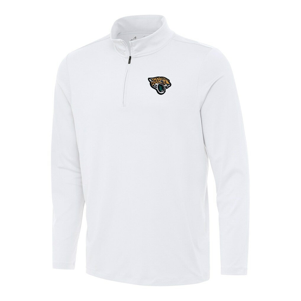 Antigua Reprocess Quarter-Zip Top - Jacksonville Jaguars Tops