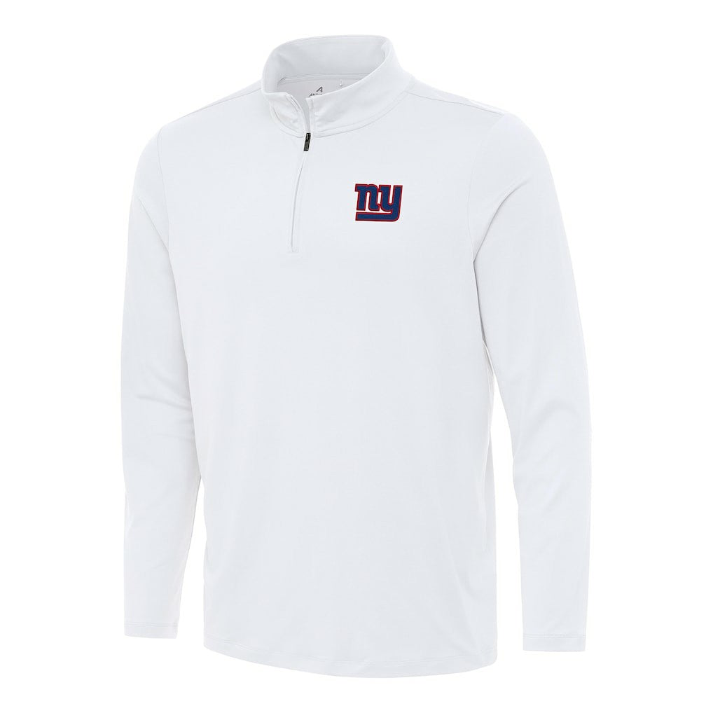 Antigua Reprocess Quarter-Zip Top - New York Giants Tops
