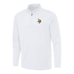 Antigua Reprocess Quarter-Zip Top - Minnesota Vikings Tops
