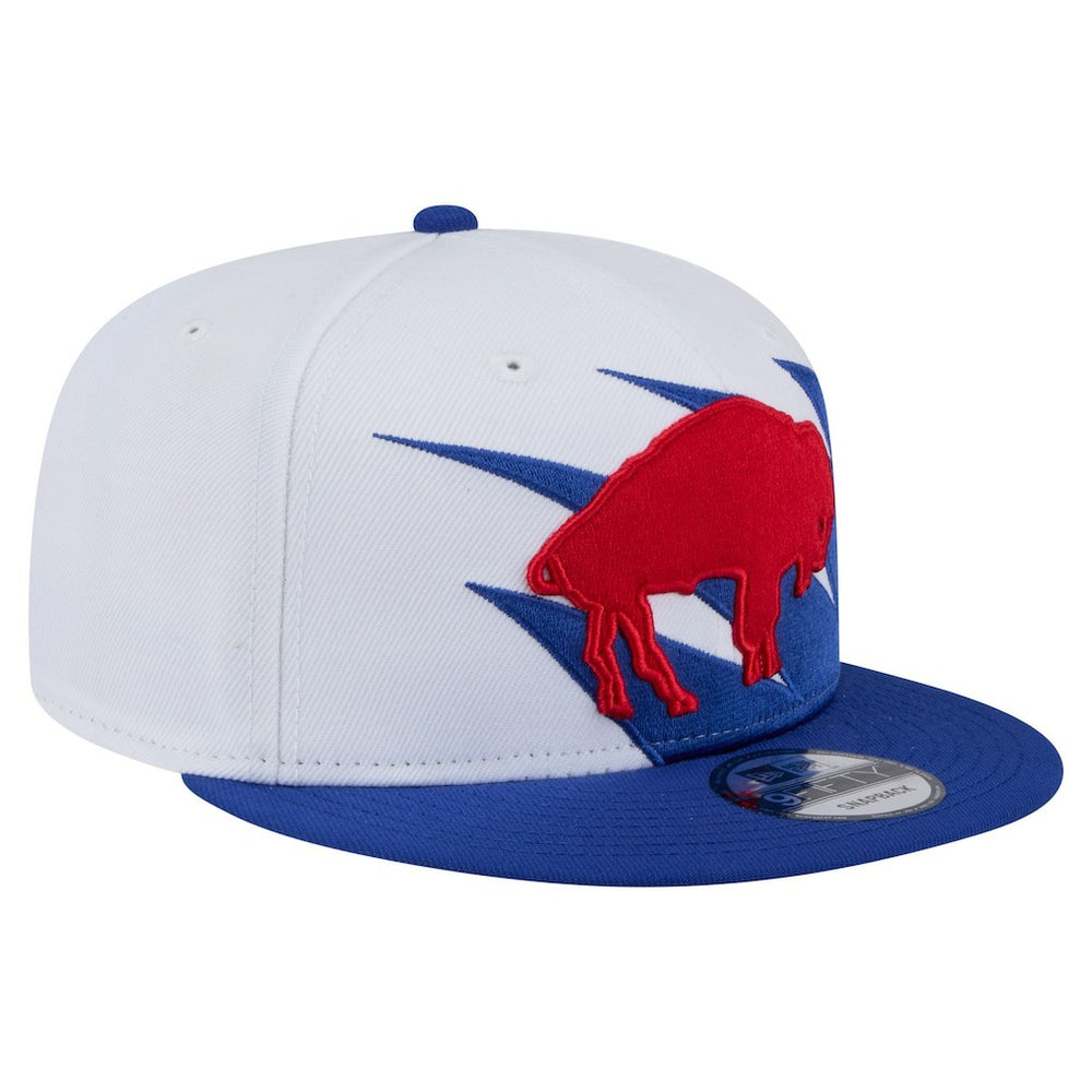 Throwback Jagged 9FiFTY Snapback Hat - Buffalo Bills Hats