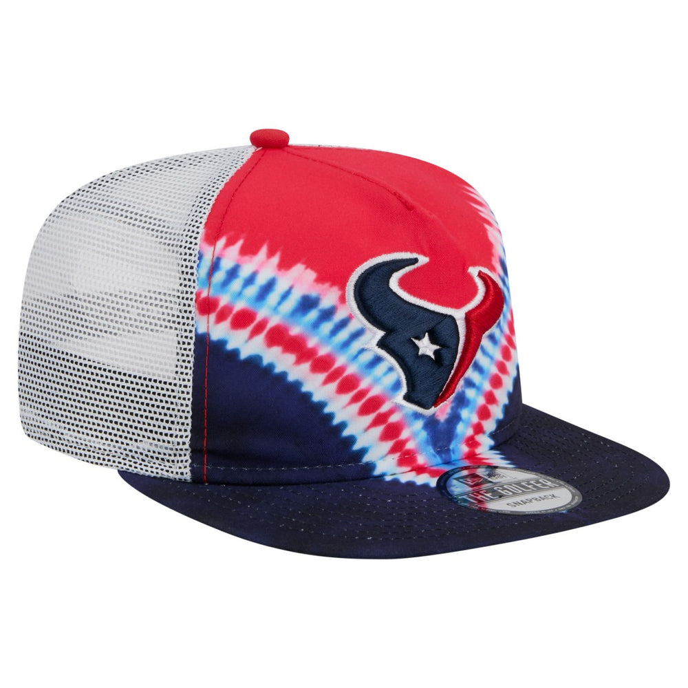 Throwback Dye Golfer Snapback Hat - Houston Texans Hats