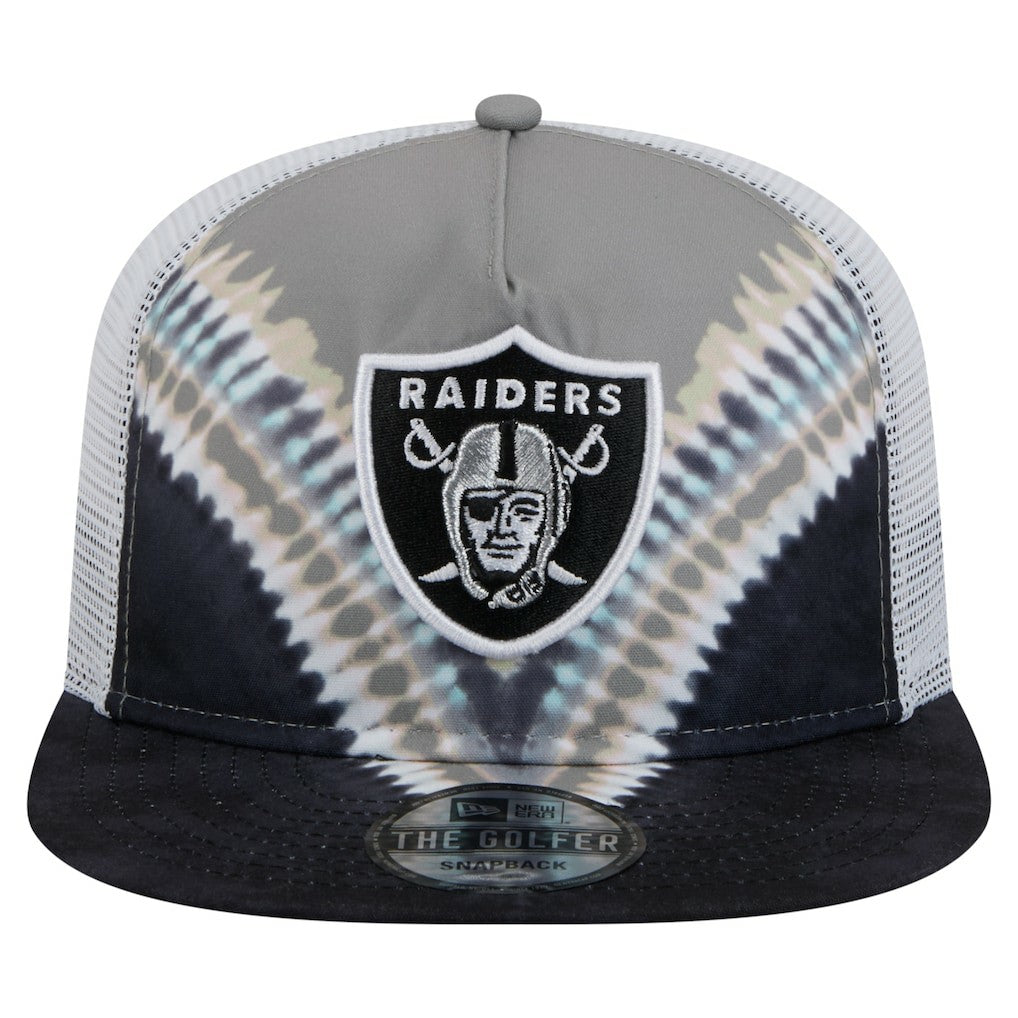Throwback Dye Golfer Snapback Hat - Las Vegas Raiders Hats