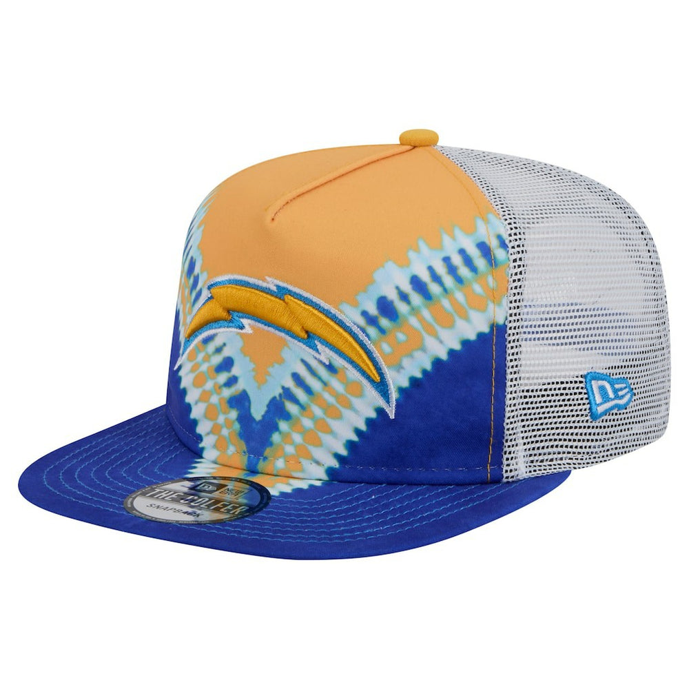 Throwback Dye Golfer Snapback Hat - Los Angeles Chargers Hats