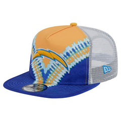 Throwback Dye Golfer Snapback Hat - Los Angeles Chargers Hats