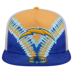 Throwback Dye Golfer Snapback Hat - Los Angeles Chargers Hats