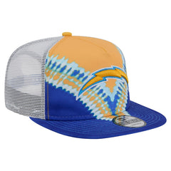 Throwback Dye Golfer Snapback Hat - Los Angeles Chargers Hats