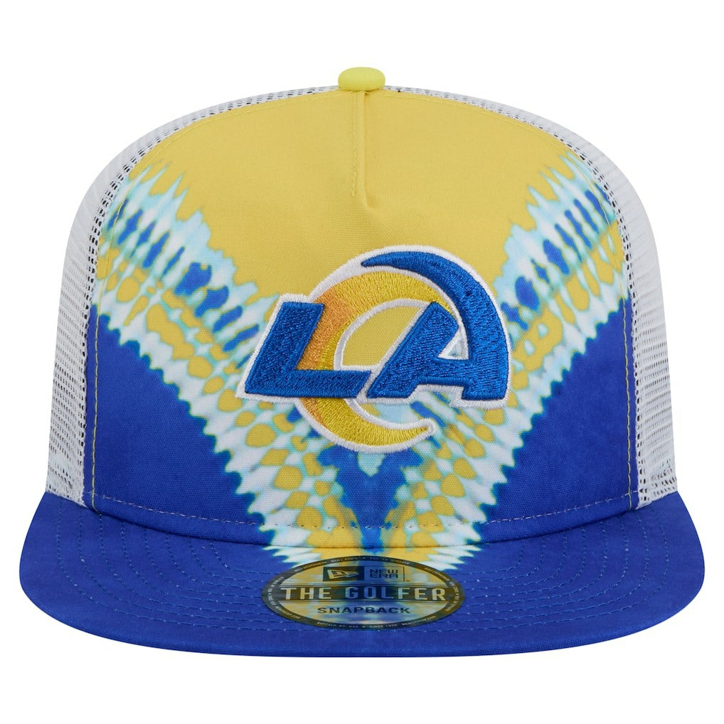 Throwback Dye Golfer Snapback Hat - Los Angeles Rams Hats