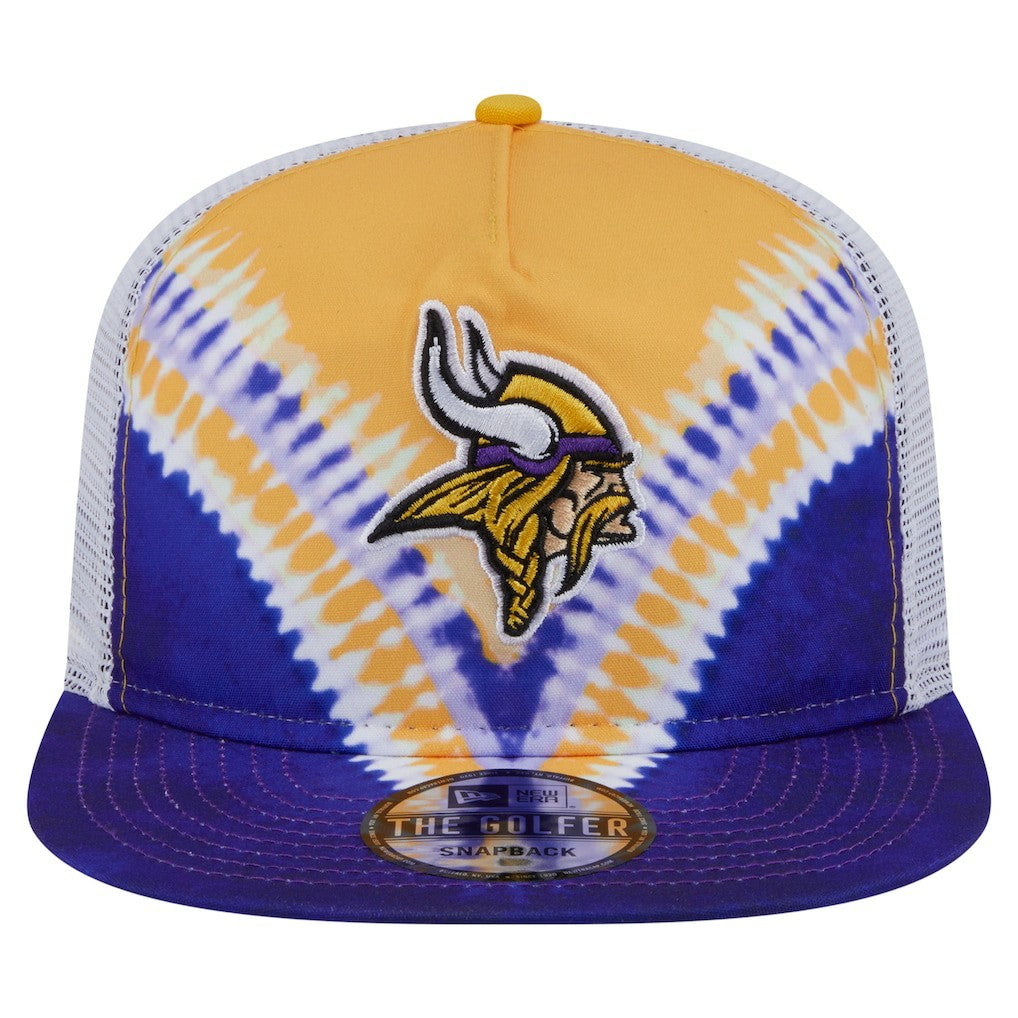 Throwback Dye Golfer Snapback Hat - Minnesota Vikings Hats