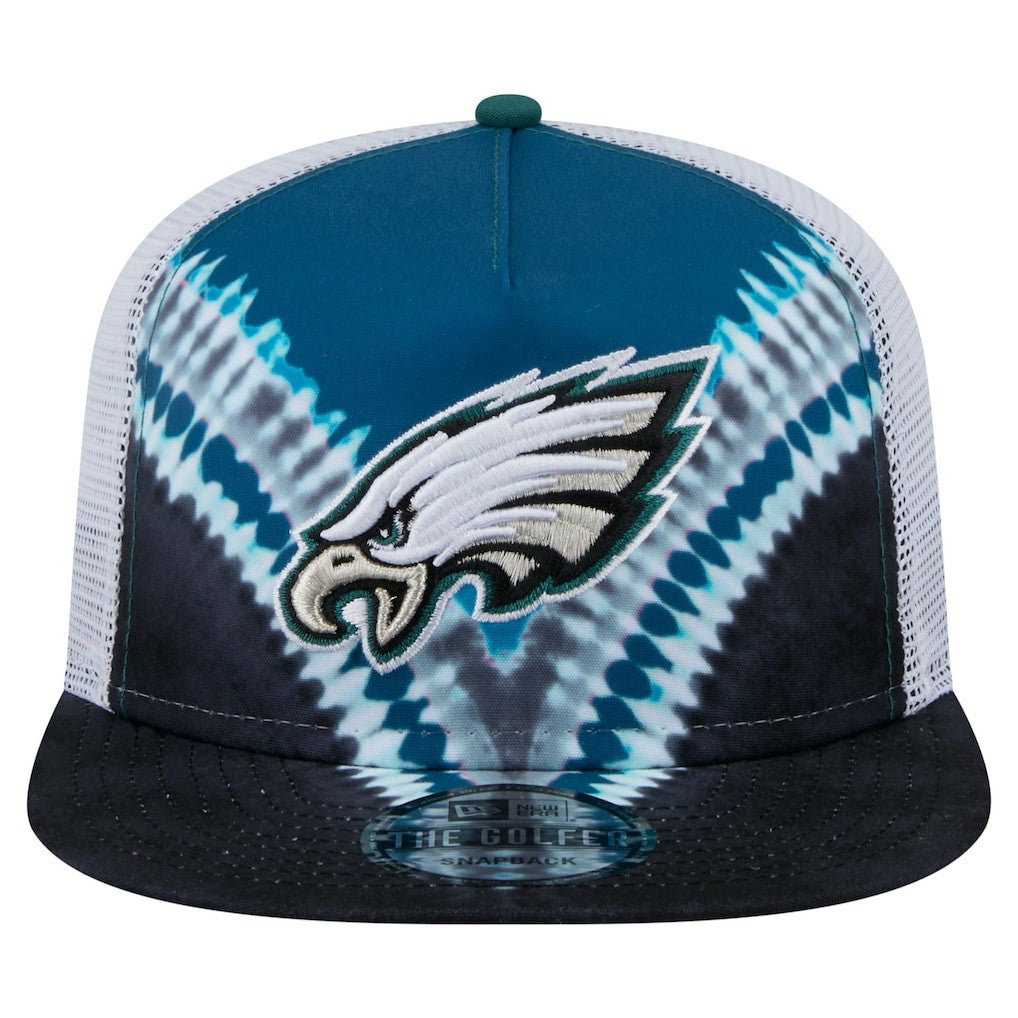 Throwback Dye Golfer Snapback Hat - Philadelphia Eagles Hats