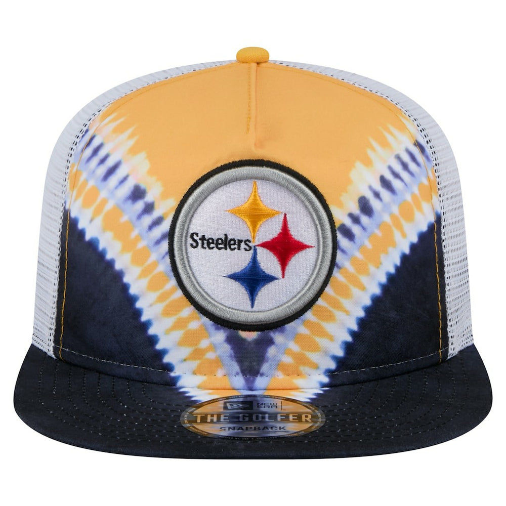 Throwback Dye Golfer Snapback Hat - Pittsburgh Steelers Hats
