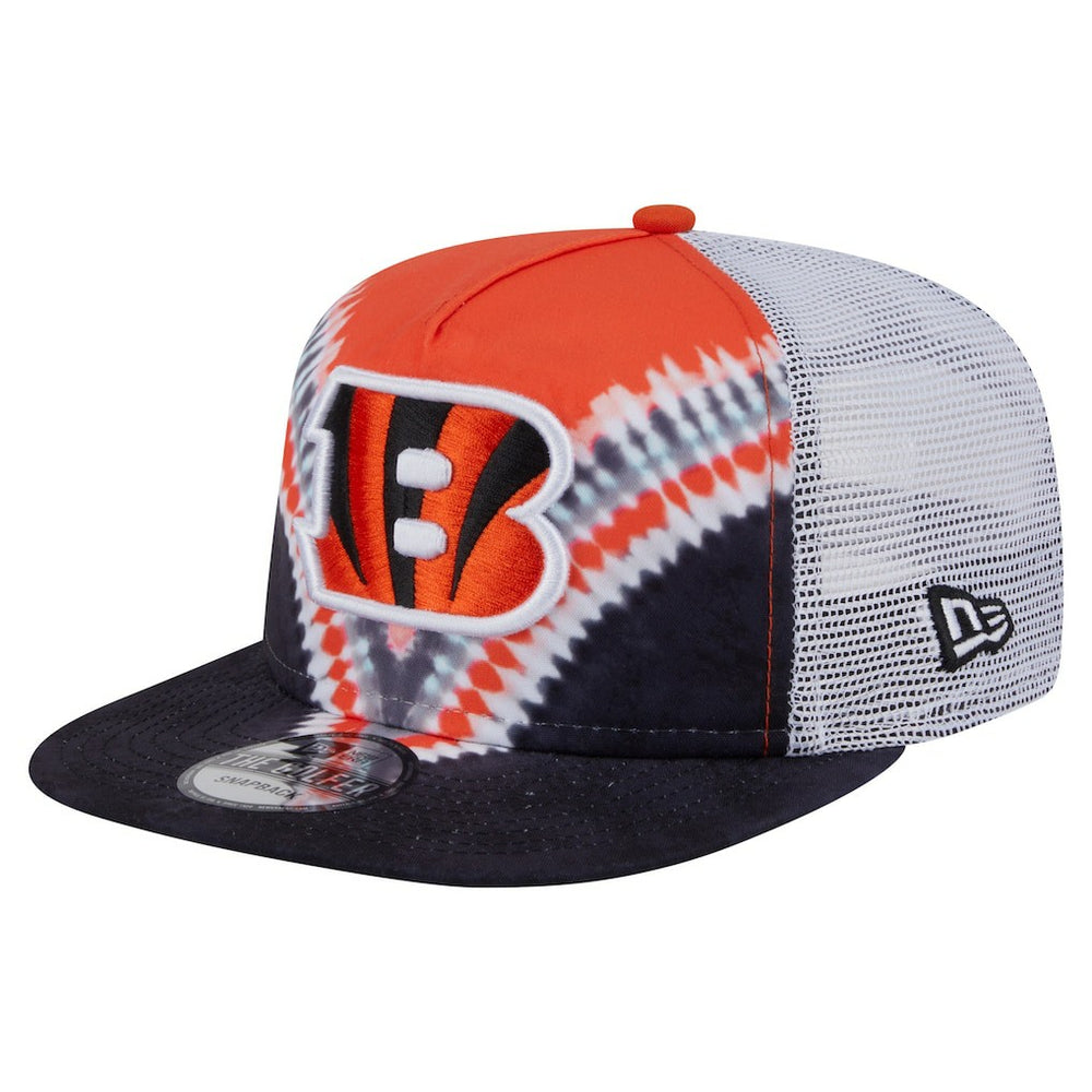Throwback Dye Golfer Snapback Hat - Cincinnati Bengals Hats