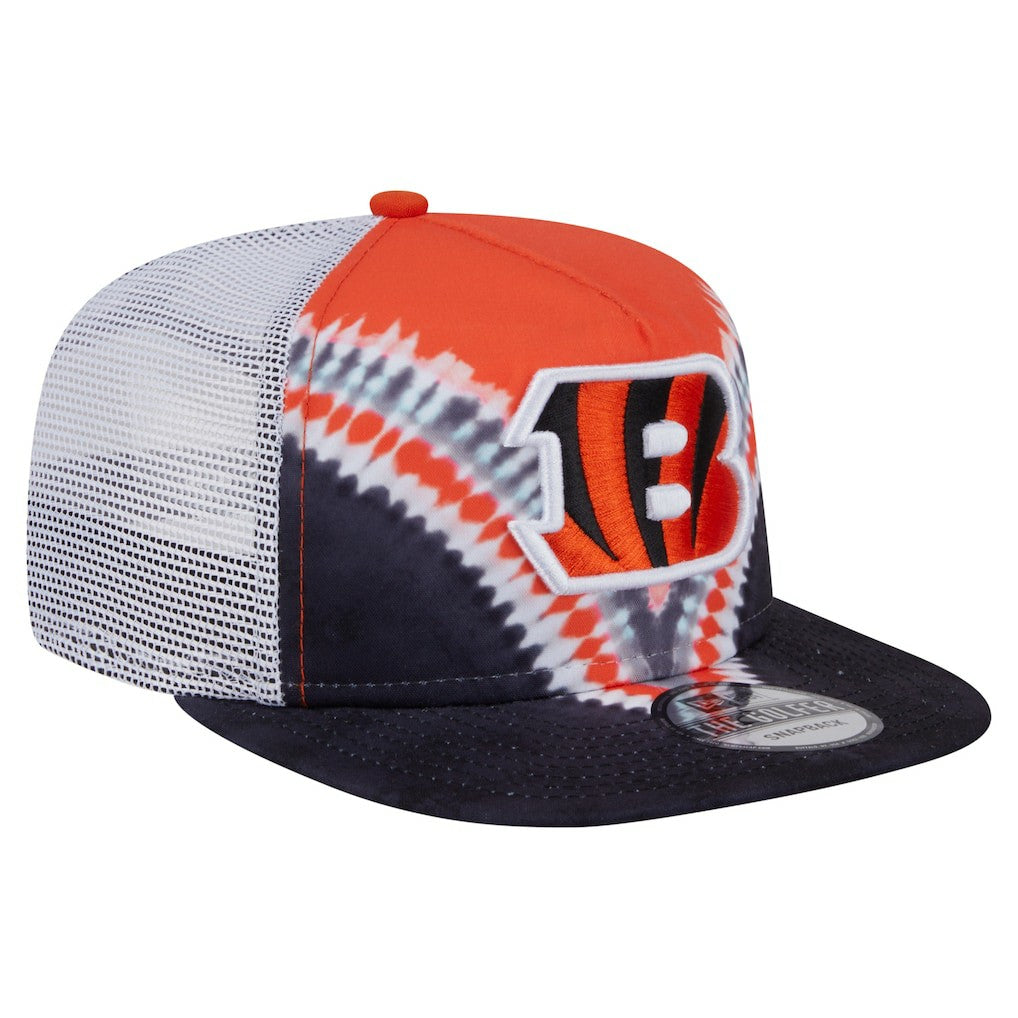 Throwback Dye Golfer Snapback Hat - Cincinnati Bengals Hats