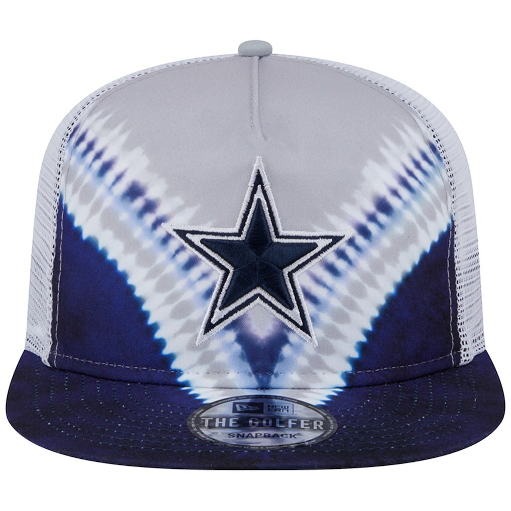 Throwback Dye Golfer Snapback Hat - Dallas Cowboys Hats