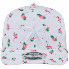 Adventure Flamingo Pattern 9SEVENTY Stretch-Snap Hat - Dallas Cowboys Hats