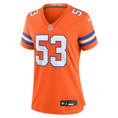Randy Gradishar  Women's Mile High Collection 1977 Throwback Retired Player Game Jersey - Denver Broncos Jerseys