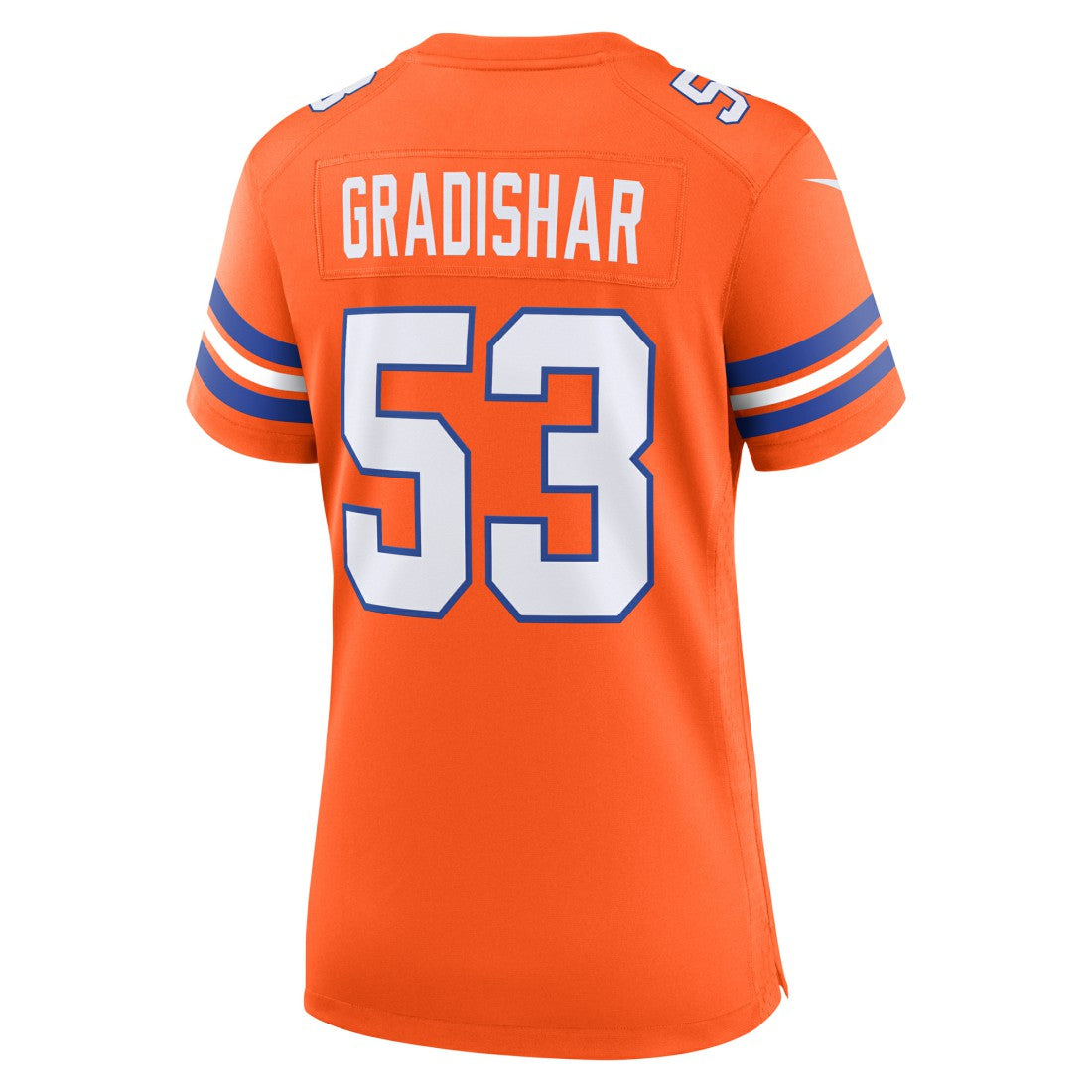 Randy Gradishar  Women's Mile High Collection 1977 Throwback Retired Player Game Jersey - Denver Broncos Jerseys