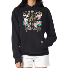 NHL Vegas Golden Knights G-III 4Her by Carl Banks Women's Flower Logo Pullover Hoodie