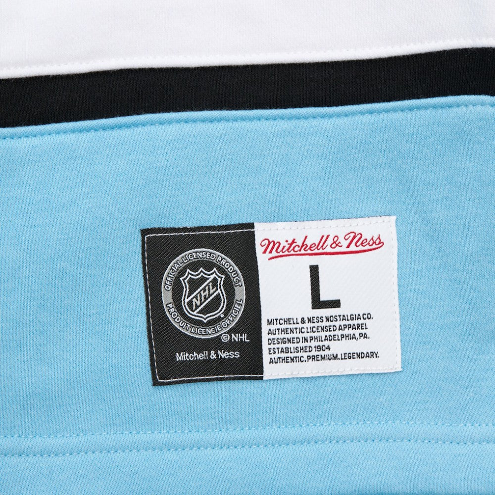 NHL Utah Hockey Club Mitchell & Ness Heritage Lace-Up Pullover Sweatshirt