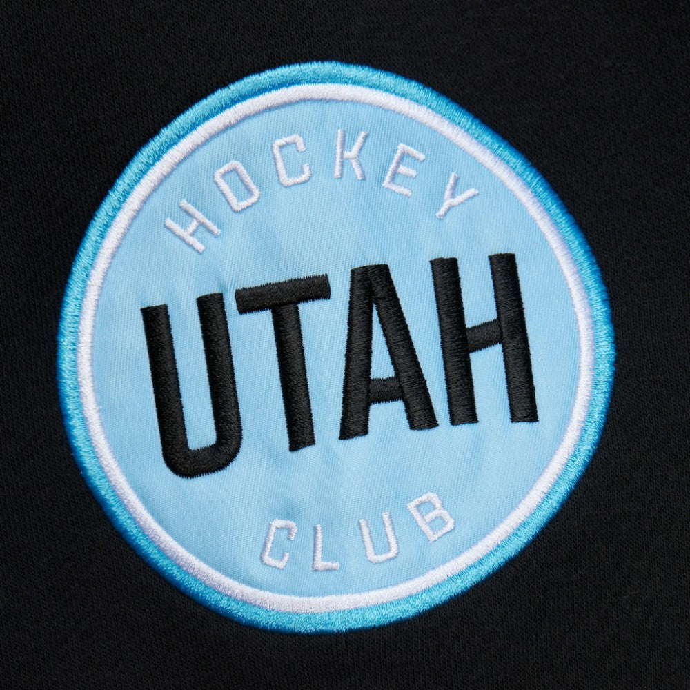 NHL Utah Hockey Club Mitchell & Ness Heritage Lace-Up Pullover Sweatshirt