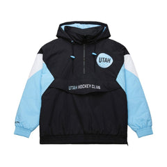 NHL Utah Hockey Club Mitchell & Ness Retro Anorak Half-Zip Jacket