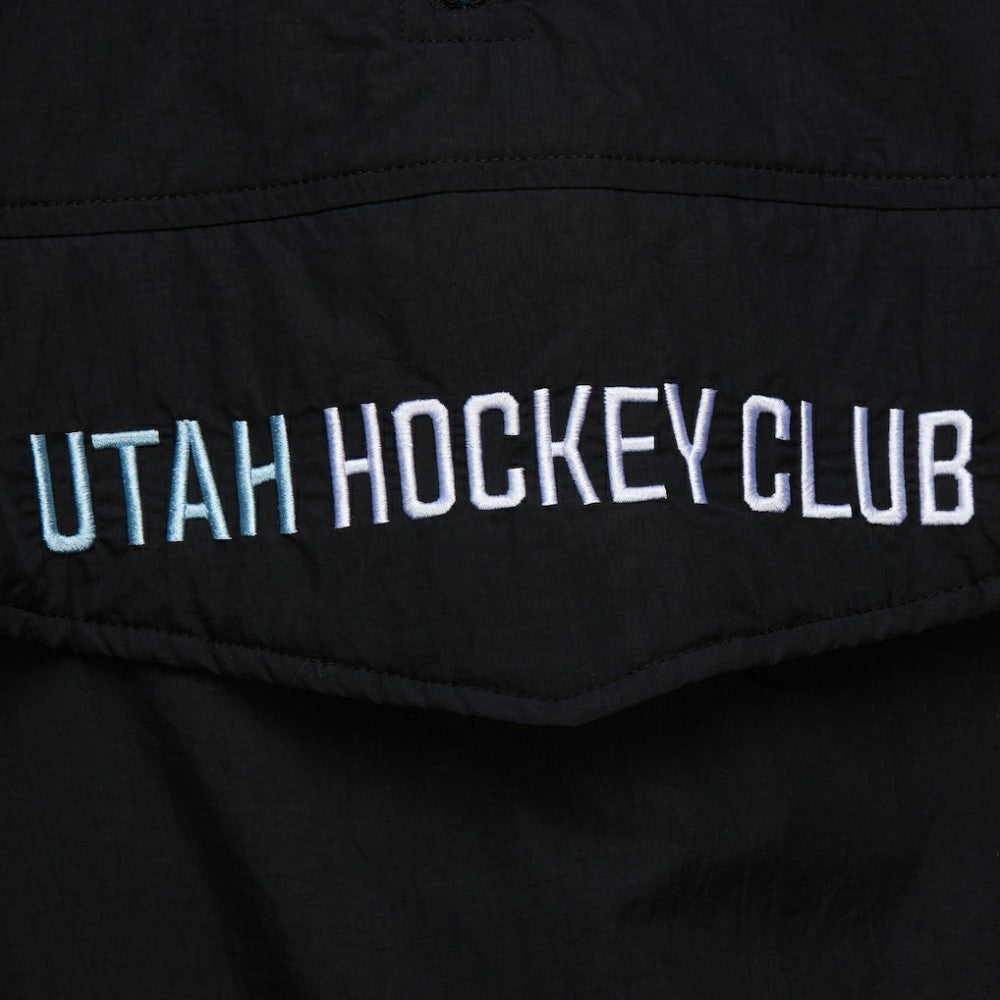 NHL Utah Hockey Club Mitchell & Ness Retro Anorak Half-Zip Jacket