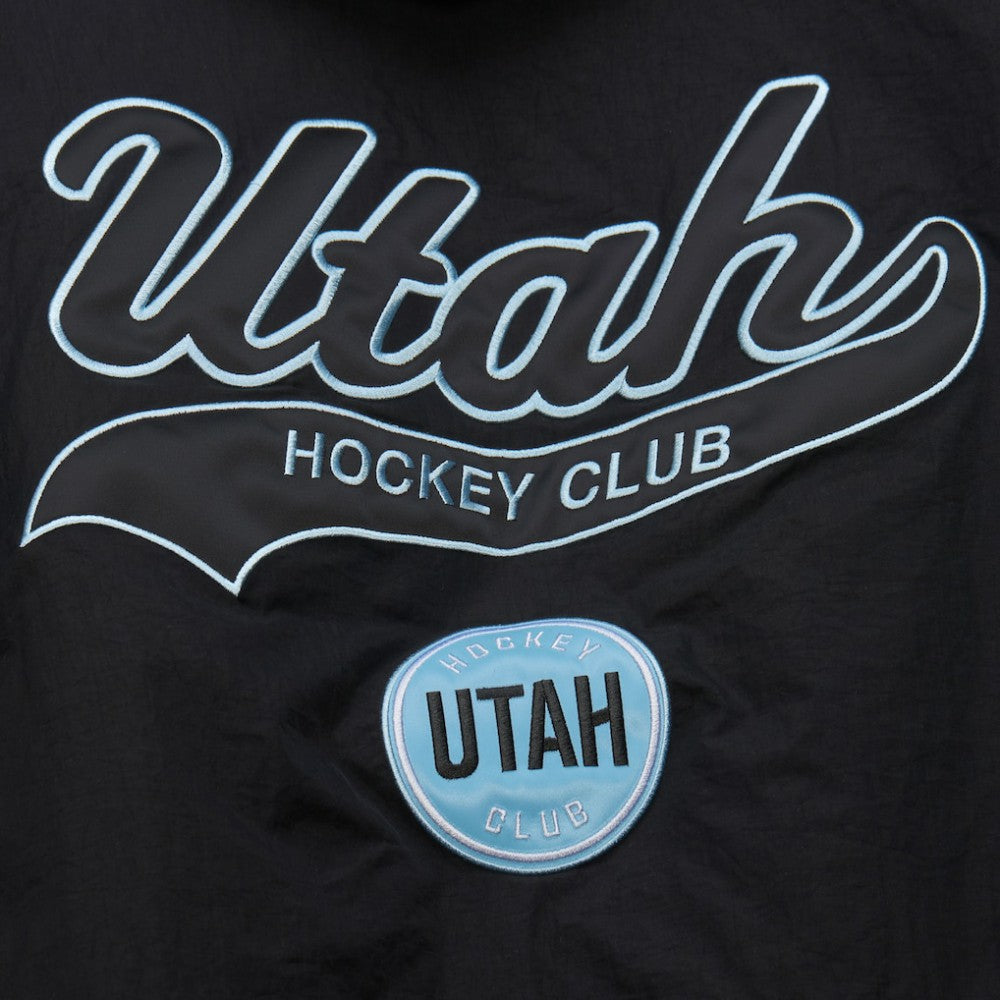 NHL Utah Hockey Club Mitchell & Ness Retro Anorak Half-Zip Jacket