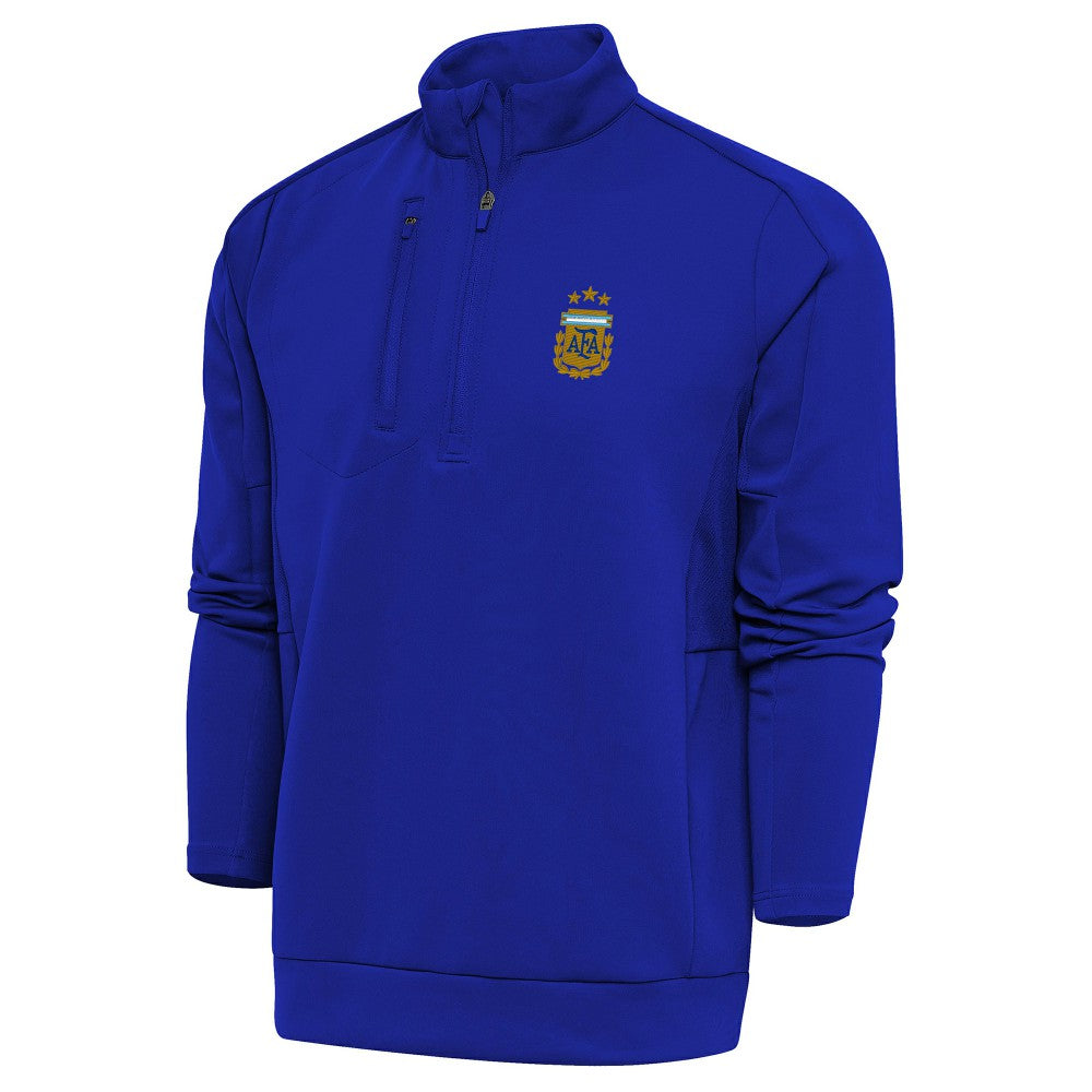 Argentina National Team Antigua Generation Quarter-Zip Pullover Top