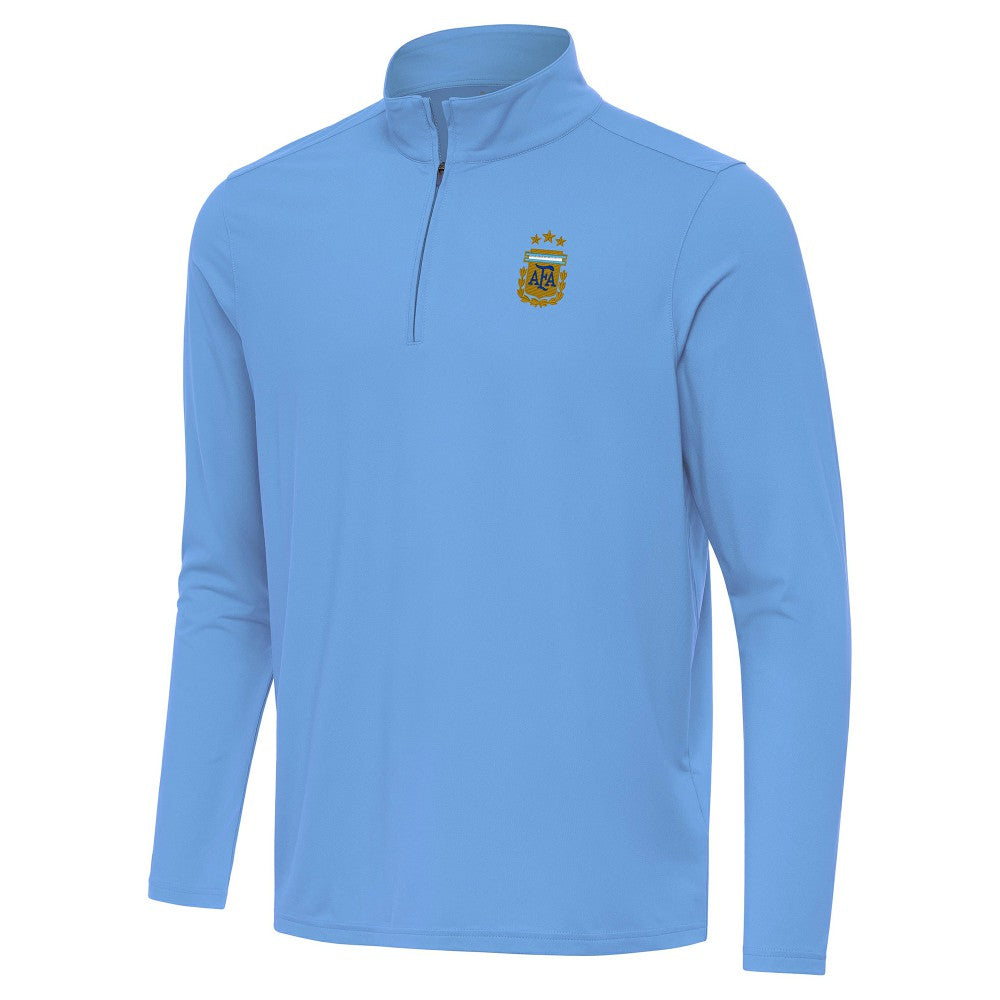 Argentina National Team Antigua Intent Quarter-Zip Pullover Top