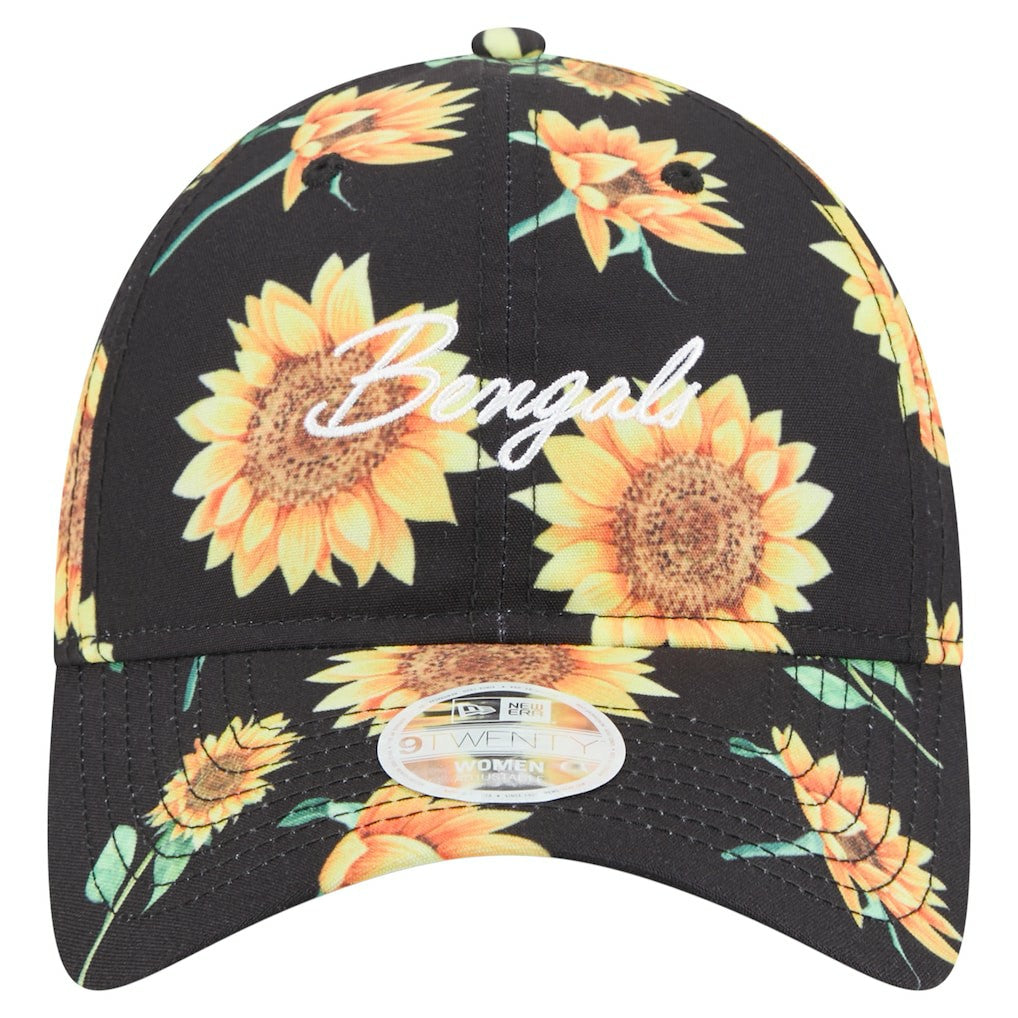 Women's Adventure Sunflower 9TWENTY Adjustable Hat - Cincinnati Bengals Hats