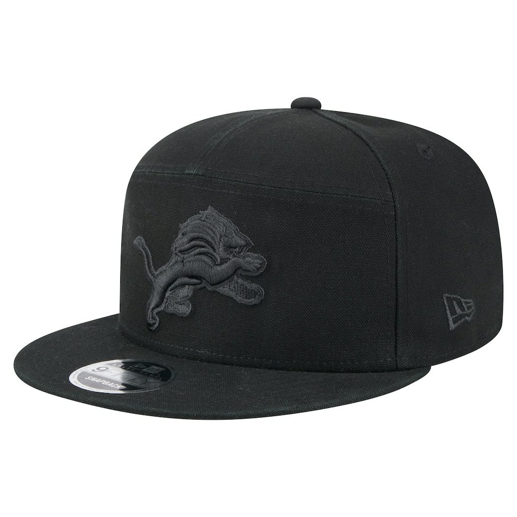 Adventure Canvas Split Panel 9FIFTY Snapback Hat - Detroit Lions Hats
