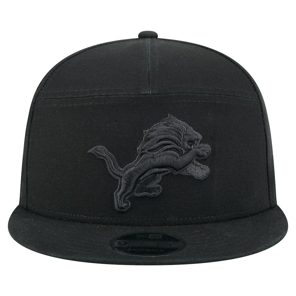 Adventure Canvas Split Panel 9FIFTY Snapback Hat - Detroit Lions Hats