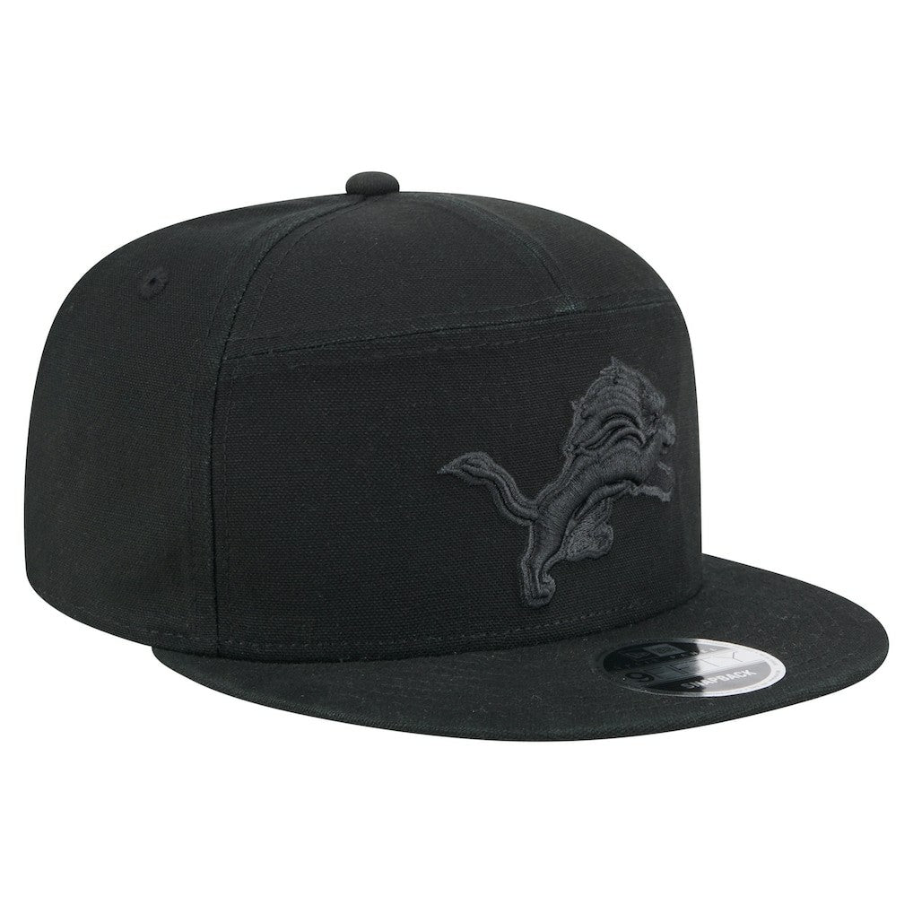 Adventure Canvas Split Panel 9FIFTY Snapback Hat - Detroit Lions Hats