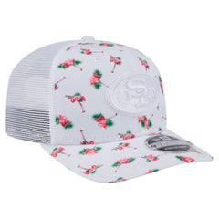Adventure Flamingo Pattern 9SEVENTY Stretch-Snap Hat - San Francisco 49ers Hats