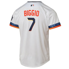 White Craig Biggio Houston Astros Nike Youth 2025 City Connect Limited Player Jersey