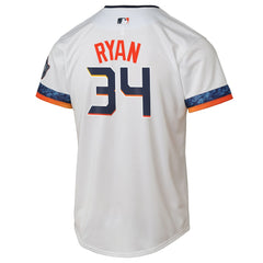 White Nolan Ryan Houston Astros Nike Youth 2025 City Connect Limited Player Jersey