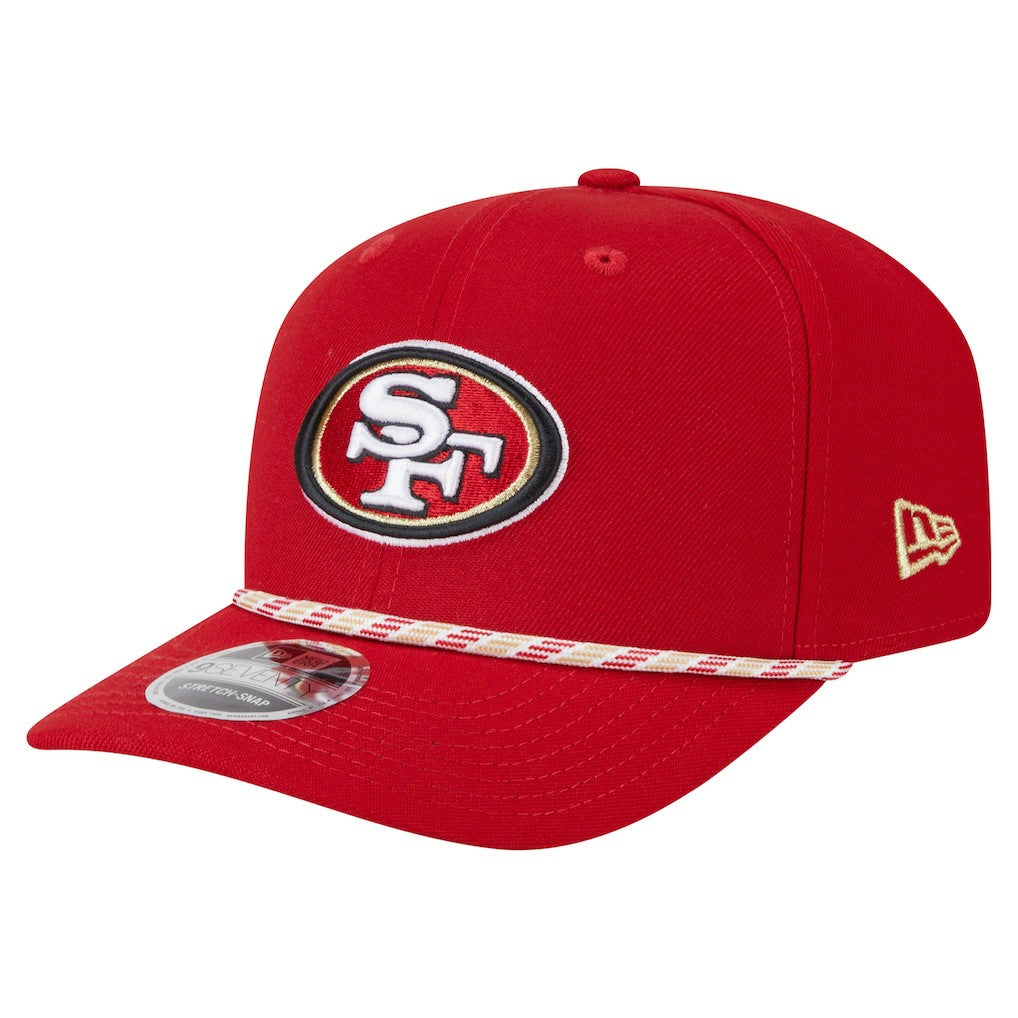 Gameday Multi Rope 9SEVENTY Stretch-Snap Hat - San Francisco 49ers Hats