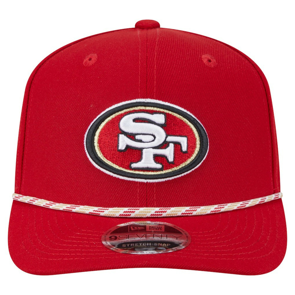 Gameday Multi Rope 9SEVENTY Stretch-Snap Hat - San Francisco 49ers Hats