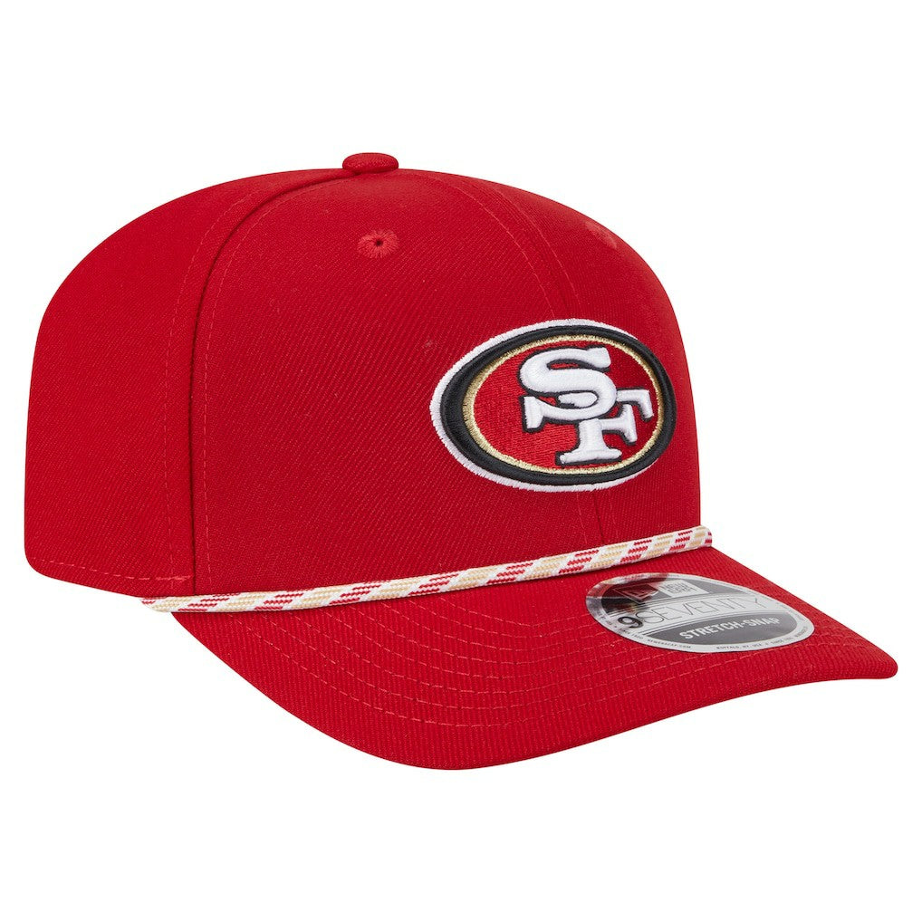 Gameday Multi Rope 9SEVENTY Stretch-Snap Hat - San Francisco 49ers Hats