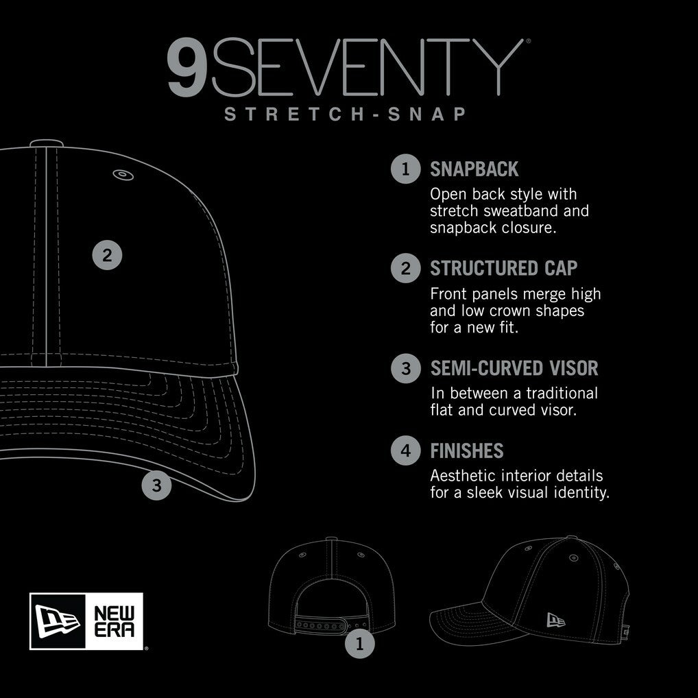 Gameday Multi Rope 9SEVENTY Stretch-Snap Hat - New York Giants Hats