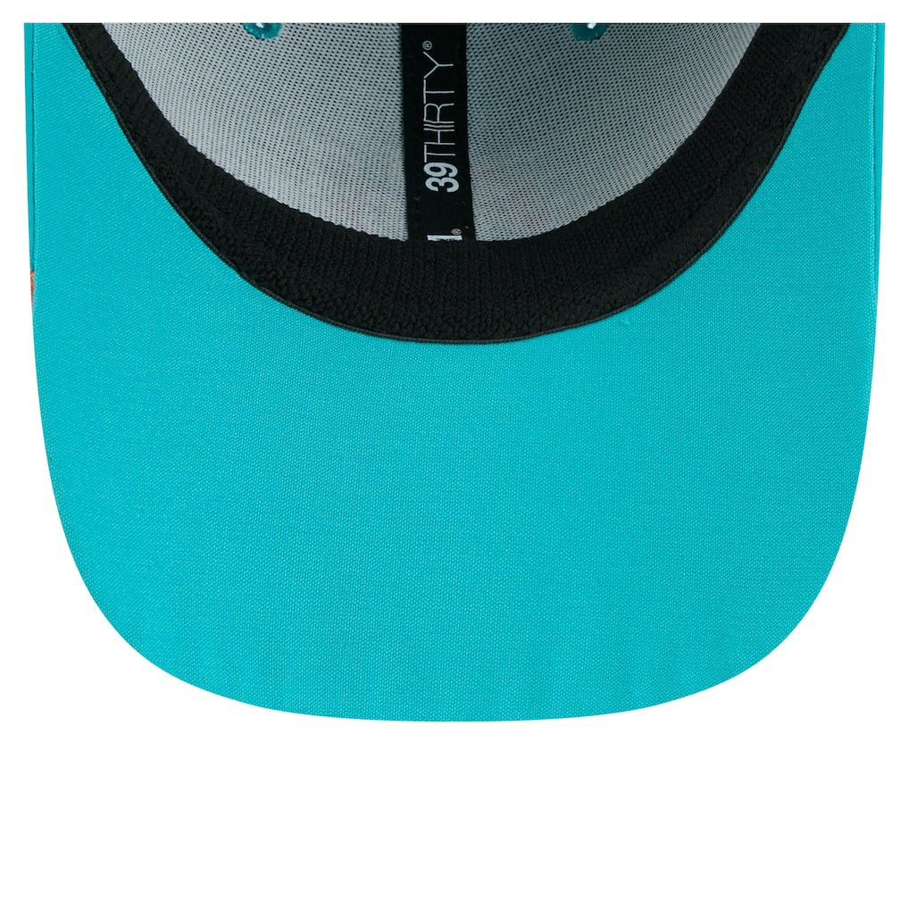 Game Day Linear 39THIRTY Flex Hat - Miami Dolphins Hats