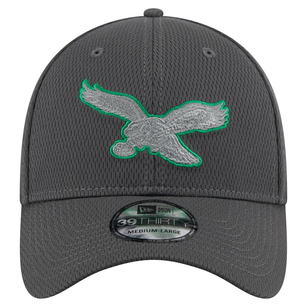 Throwback Logo Main 39THIRTY Flex Hat - Philadelphia Eagles Hats